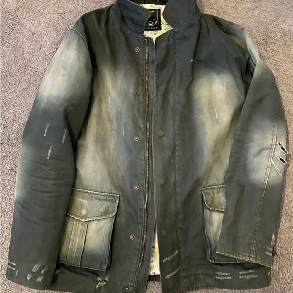 Drop dead tabby jacket